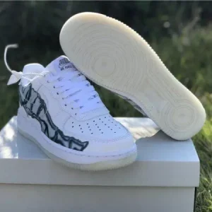Air Force 1 Skeleton White