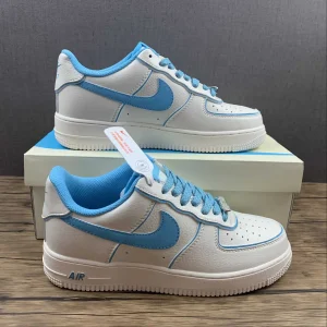 Air Force 1 Beige & Blue