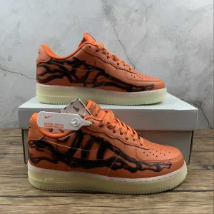 Air Force 1 Orange Skeleton