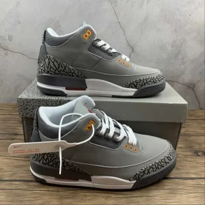 AJ 3 Silver Sport