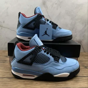 AJ 4 Blue Pitufo