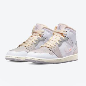 Air Jordan 1 Mid SE Craft White and Phantom
