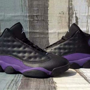 AJ13 Black Purple
