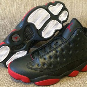 AJ13 Black redAndWhite