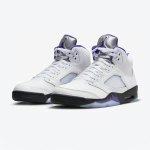 Air Jordan 5 Purple Details