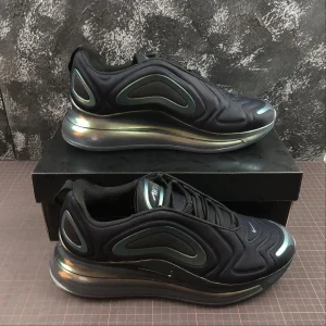 Air Max 720 Black Metallic Silver