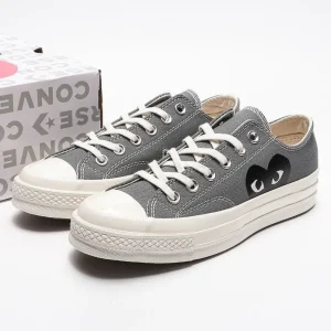 CONV3RS3 LOW GREY HEART