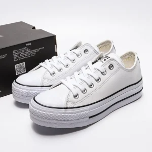 CONV3RS3 LOW WHITE LEATHER