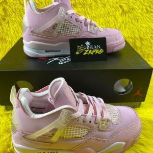 AJ4 pink OFF-WHITE