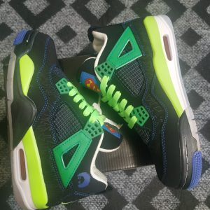 AJ4 black and colors