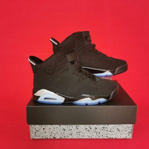 AJ6 Jordan Black Silver