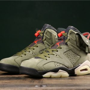 AJ6 Olive Green