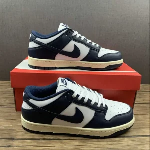 NK Dunk White and Blue