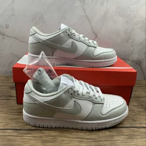NK Dunk White and French Grey