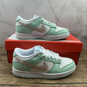 NK Dunk White and Green