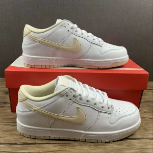 NK Dunk White and Pearl
