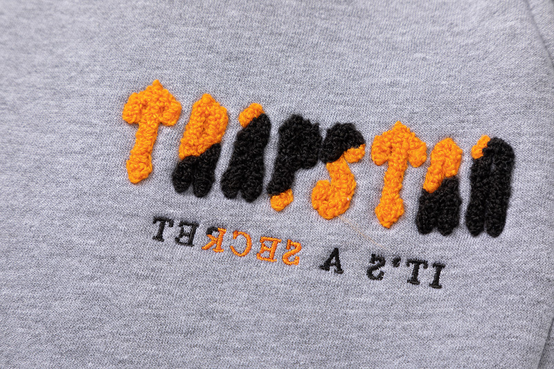 Trapstar orange tracksuit Gray Islas zapas