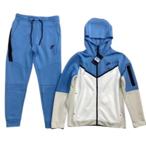 Tracksuit Nike Tech White and Blue