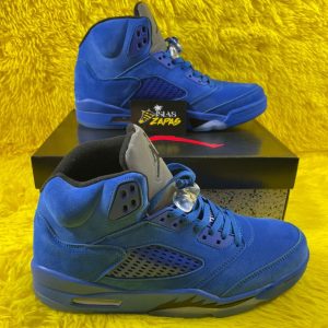 Air Jordan 5 Blue Suede