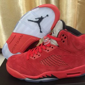 Air Jordan 5 Red Suede