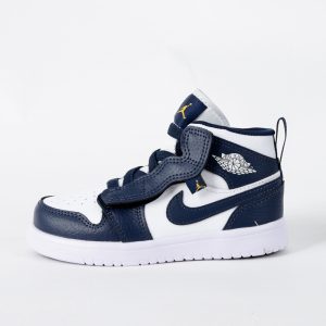 Jordan 1 Mid Alt White Metallic Gold Obsidian