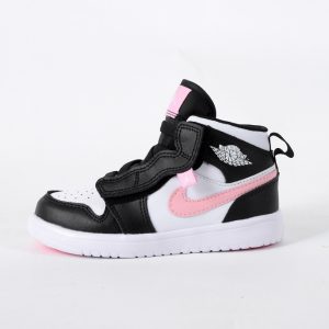 Jordan 1 Mid White Black Light Arctic Pink