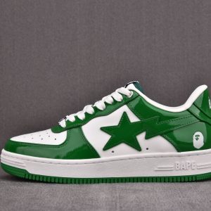 BAPE STA LOW A BATHING APE GREEN