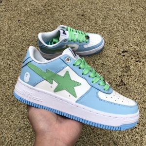 BAPE STA LOW A BATHING APE PASTEL BLUE