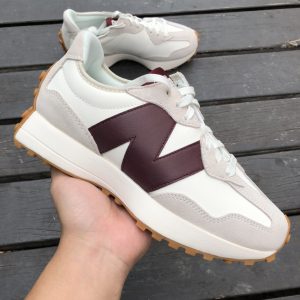 NB 327 Moonbeam Classic Burgundy