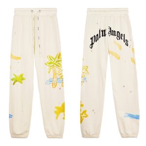 Palm Angels x Off White & Multi Neon Palm Sweat Pant