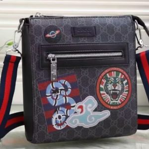 Gucci Night Courier Messenger GG Supreme Black