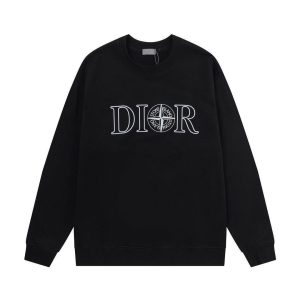 Sudadera Dior x Stone Island Negro