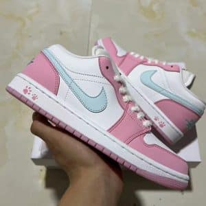Air Jordan 1 Low SE Paw Print Pink Foam