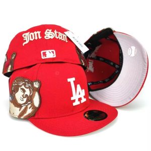 New Era 59Fifty MLB Los Angeles Dodgers Jon Stan Red